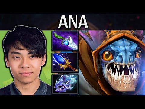 Slark Dota 2 Gameplay Ana with 22 Kills and Moon Shard