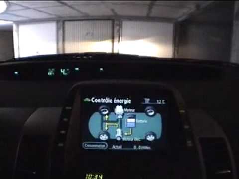 Toyota Prius - Mode EV parking