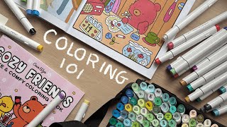 🖍️ cozy coloring 101 - my new fav hobby (everything you need