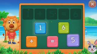 Learn Math with Lion | Addition | Educational cartoons