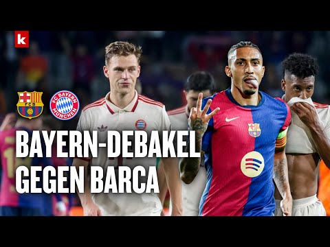 "Schonungslos die Grenzen aufgezeigt": Barca findet bayerische Lücken | Barcelona - FC Bayern 4:1