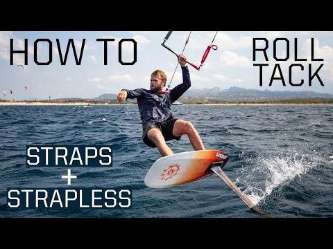 How To Roll Tack (Duck) Kite-Foil