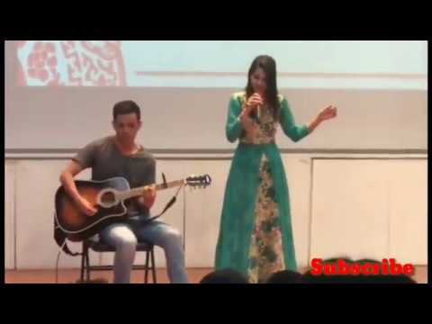 Nepali girl singing chinese song