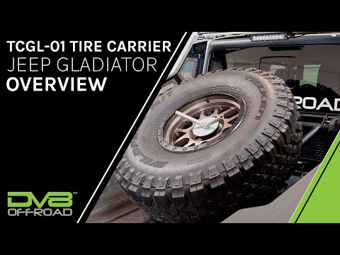 DV8 Offroad | TCGL-01 Jeep Gladiator Tire Carrier
