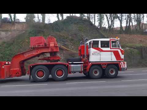 Willème TG 200 S, transports Brame, turbine à gaz de 91t, Vidéo 02, Copyright Manugo