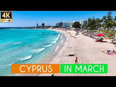 Cyprus in Late March, Early April - What to Expect from the Beaches.
