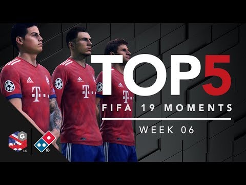 TOP 5 FIFA 19 Goals & Moments - Gfinity Elite Series Delivered by Domino's W6