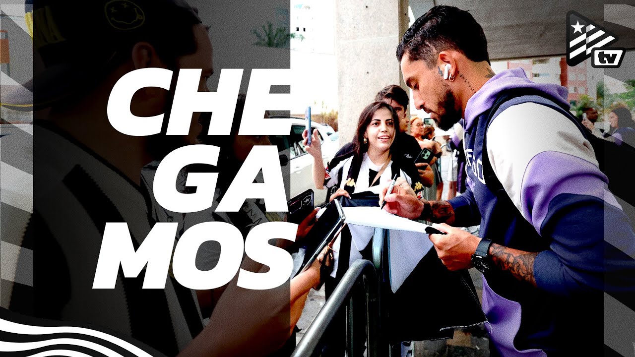 VÍDEO: Botafogo chega a Belo Horizonte para duelo com o Cruzeiro pela penúltima rodada