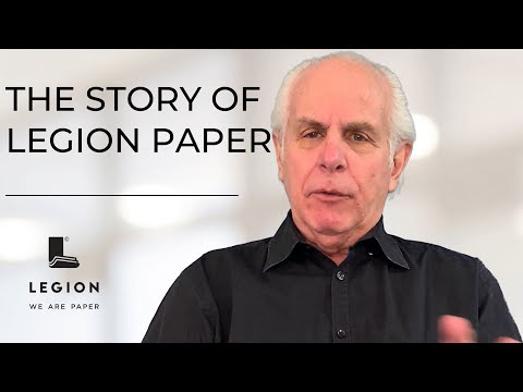 The Story of Legion Paper - YouTube