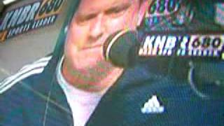 Gary Radnich gets mad at dodger fan Gary Radnich gets mad at dodger fan