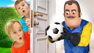 Download lagu Kids Trying to Make Friends with a Neighbor mp3