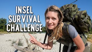 ✔️24h Survival Challenge✔️auf einer Insel 🔥Kochen, Wildpflanzenkunde und Grenzerfahrung🌡️🥵