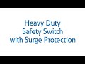 Heavy Duty Safety Switch With Surge Protection