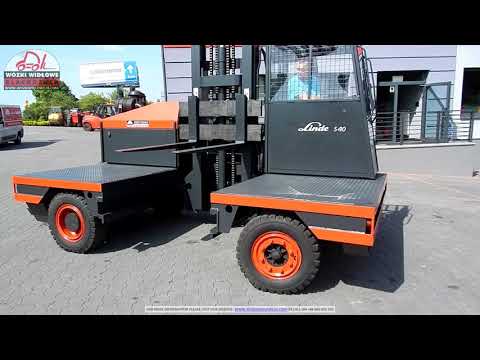 Wózek widłowy bocznego załadunku Linde S40 2009 BD 4540B