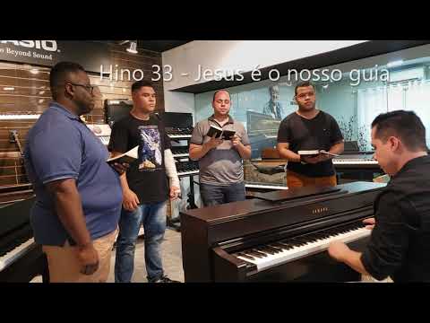 Hino 33 - Jesus é o nosso guia | Piano | - Henrique, Alexandre, Thiago, Lucas e Victor.
