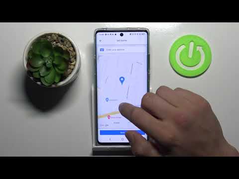 How to Manage Address in Google Maps on TCL 20 Pro – Set Work & Home Location
