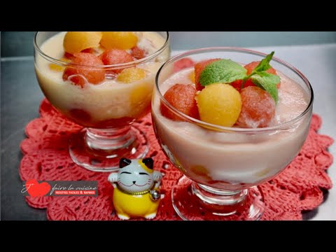 Recette Smoothie melon pastèque basilic