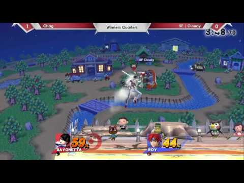 SP66 Chag (Bayonetta) Vs. SF | Cloudy (Marth, Roy) - Winners Quarters - Smash 4