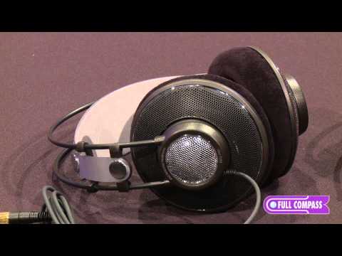 AKG K612 Pro and K712 Pro Open Over-Ear Reference Studio Headphone Overview | Full Compass