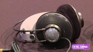 AKG K612 Pro and K712 Pro Open Over-Ear Reference Studio Headphone Overview | Full Compass
