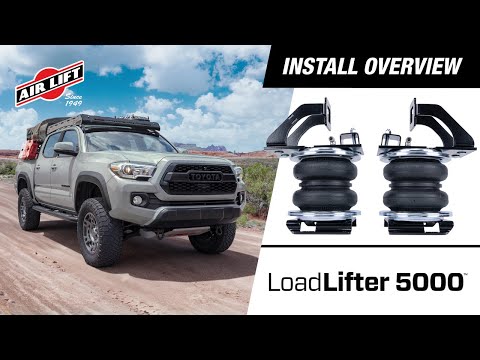 Air Lift Install 57300: 2005-2023 Toyota Tacoma 4WD / 2WD - LoadLifter 5000 Part Number PN 57300