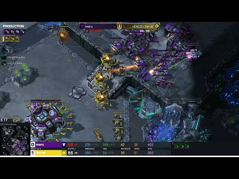 Starcraft II TSL 9 2022 Sep4 maru(T) v Serral(Z) Game 1 - [ESL] Moondance