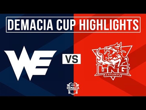 WE vs LNG Highlights ALL GAMES | Demacia Cup 2025 | Team WE vs LNG Esports