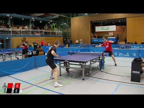 Ettlinger Albgau Turnier |  Herren A [Halbfinale] K.Zeimys 2215 TTR : M.Neumaier 2124 TTR