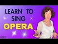 How To Sing OPERA 6 Things You MUST Do Male Female
