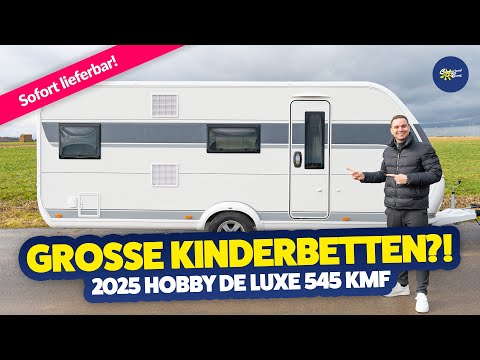 MIT DUSCHE!🚿 2025 Hobby De Luxe 545 KMF | Caravan | Test & Kaufberatung - Camperland Bong