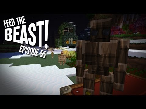 Feed The B-Team! Ep55 - "Ike and Zanzibar!" Feed The Beast Modpack