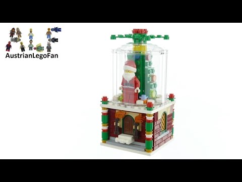 Vidéo LEGO Saisonnier 40223 : Boule à neige LEGO