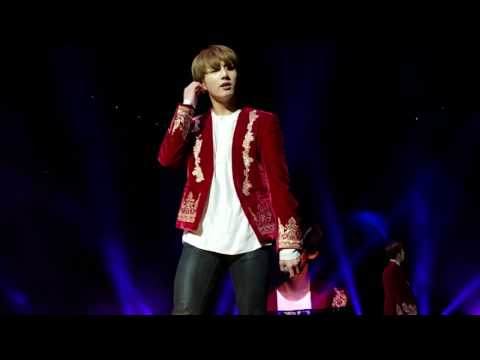 170204 BTS WINGS TOUR ANAHEIM "N.O" + "No More Dream" + "Boy in Luv" + "Danger"