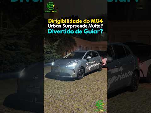 Dirigibilidade do MG4 Urban Surpreende Muito? Divertido de Guiar?⚡