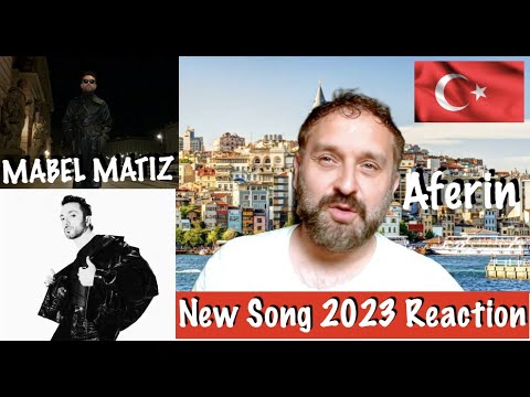 MABEL MATIZ "Aferin" 2023 REACTION Video - Turkish Alt Pop