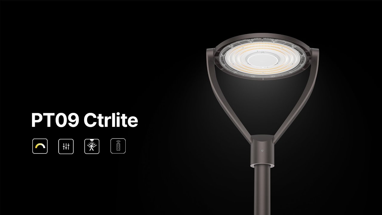 PT09 Ctrlite Post Top Light