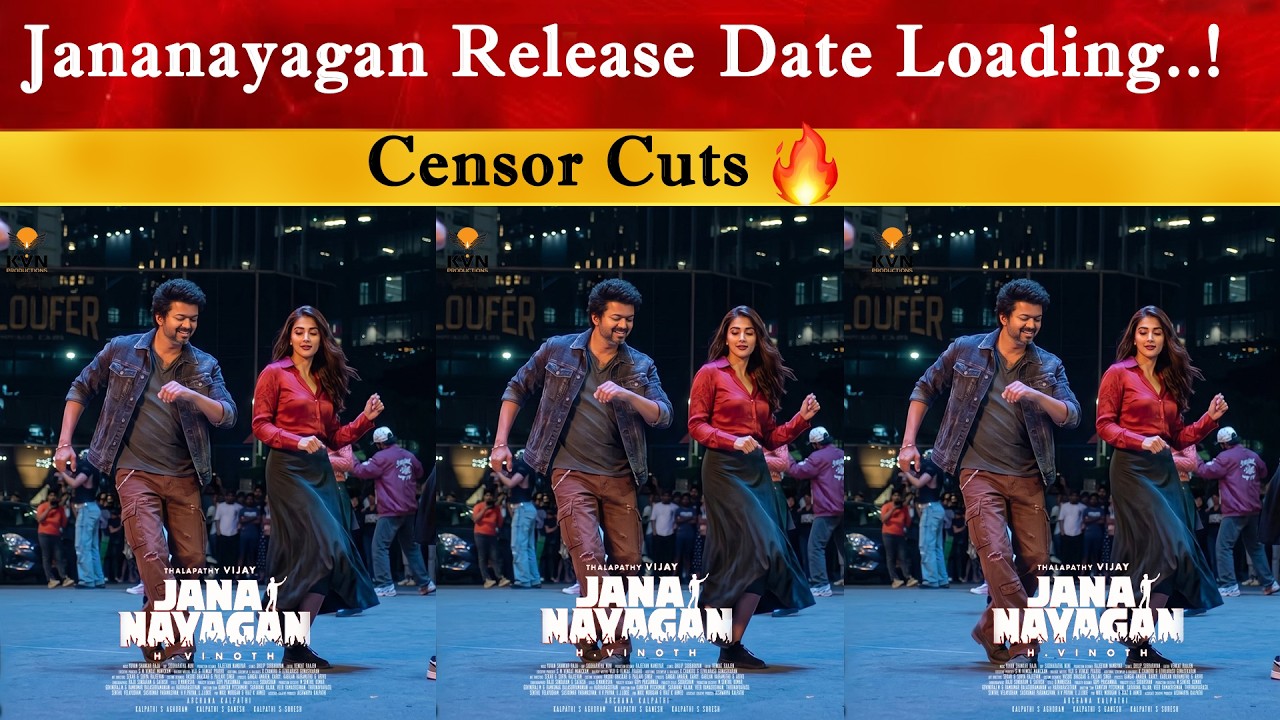Jananayagan Release Date Loading | CM Thalapathy Vijay | TVK