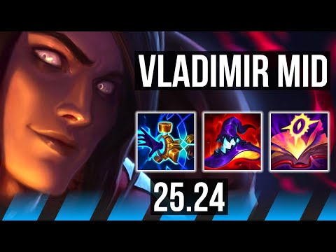VLADIMIR vs SYLAS (MID) | 75K damage | EUW Master | 25.24