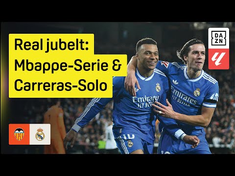 Mbappe-Serie geht weiter: FC Valencia - Real Madrid | 23. Spieltag | LaLiga | DAZN Highlights