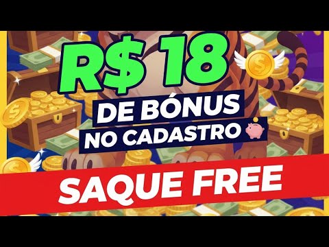 📣NOVA PLATAFORMA PAGANDO 18 REAIS DE BÔNUS NO CADASTRO -SAQUE FREE SEM DEPOSITOSO BAIXAR O APP720PHD