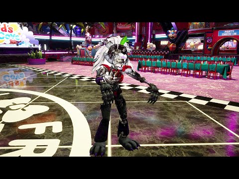 How Blind Roxy Jumpscares Gregory 3rd Person View - FNAF Security Breach