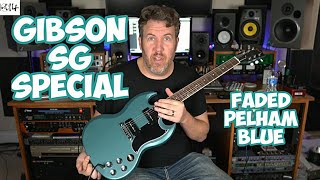 Video thumbnail for Gibson SG Special - Faded Pelham Blue - This Guitar Doesn't Suck by Rich Bischoff