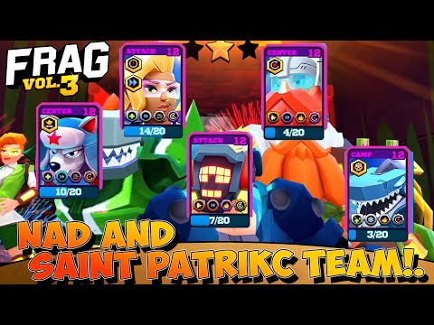 FRAG Pro Shooter Vol.3 - Gameplay Walkthrough part 61 - NAD and Saint Patrick(iOS,Android)