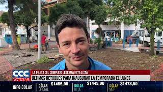 LA PILETA DEL COMPLEJO LEDESMA ESTA LISTA