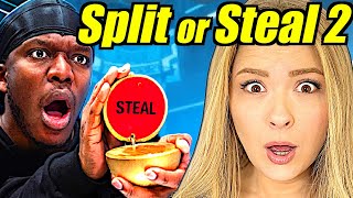 Couple Reacts To SIDEMEN SPLIT OR STEAL 2