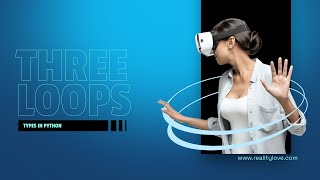 Download the video "3 Types of Loops in Python #learnpython"