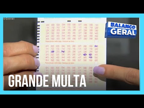 Casal pode pagar multa ao invés de receber prêmio da Mega- Sena