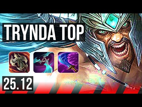 TRYNDAMERE vs KENNEN (TOP) | Comeback, 1000+ games, Dominating | EUW Master | 25.12