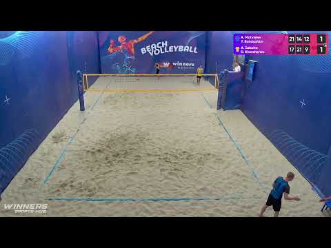 17:30 A. Matvieiev / Y. Bohdashkin - A. Zabuha / D. Kharchenko 02.11.2022 | Winners Beach Volleyball