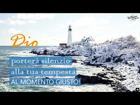 Porterò la calma nella tempesta…